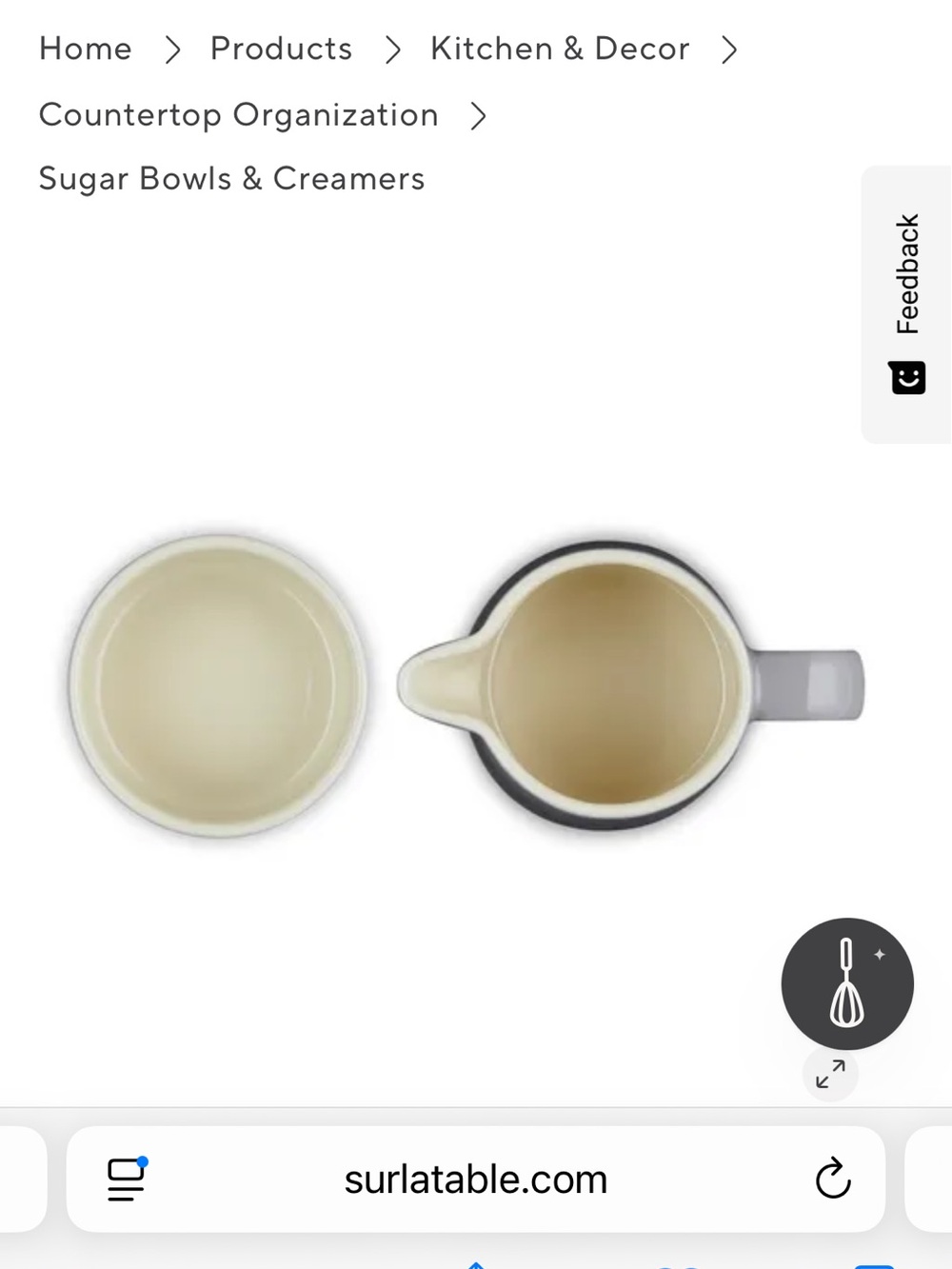 Le Creuset Sugar & Cream Set Ceramic Bake Dish - Picture 11 of 16